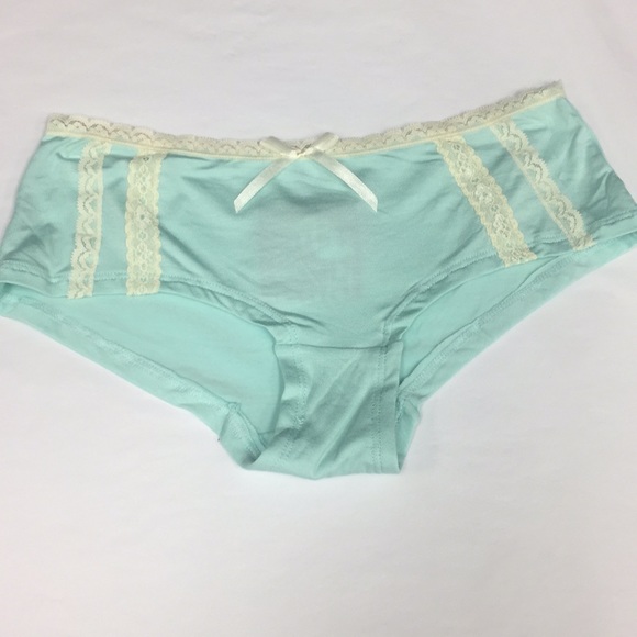 Intimates & Sleepwear Soft Boy Cut Panties Cream And Mint Poshmark
